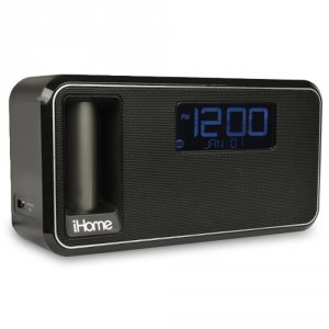 Ihome iKN95 Kineta Dual Charging Bluetooth Speaker  Fm Alarm Clock Rad