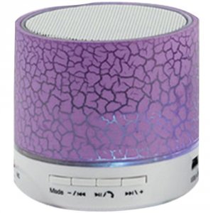 Sylvania SP637-PURPLE (r) Sp637-purple Bluetooth(r) Lighted Portable S