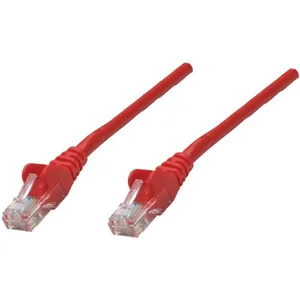 Intellinet 345101 1.5 Ft Red Cat5e Snagless Patch Cable