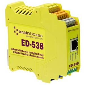 Brainboxes ED-538 Ethernet To Digital Io Relay