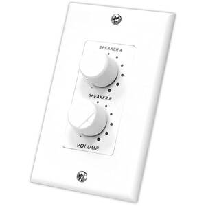 Pyle PVCD15 In Wall 2 Channel Stereo Volume Control