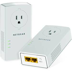Netgear PLP2000-100PAS Powerline 2000 + Extra Outlet