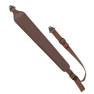 Allen 8145 Cobra Padded Leather Rifle Sling With Swivels