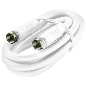 Steren ST-205-415WH 6' F-f White Rg6ul Cable