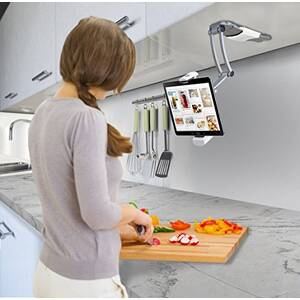 Cta PAD-KMS Pad-kms 2-in-1 Kitchen Mount Stand For Ipad(r)tablet