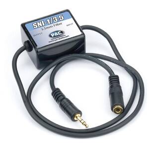 Pac SNI135 Noise Filter For 3.5 Aux. Between Audio Source  Radio