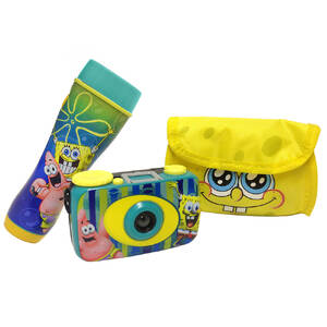 Nickelodeon 25062 Spongebob Squarepants Flashlight  And Camera Kit