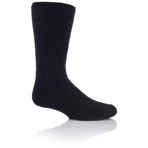 Grabber MHHWOLBLK Heat Holders Mens Wool Crew Sock-black