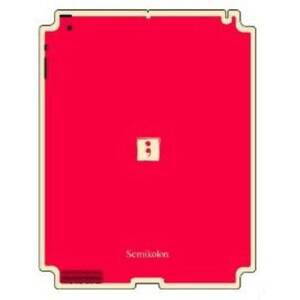 Semikolon 9930004 Removable Skin For Ipad 2 - Red