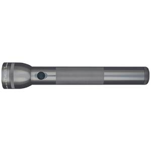 Maglite S3D096 Heavy-duty Incandescent 3-cell D Flashlight, Gray