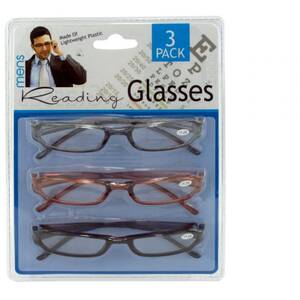 Bulk KL7122 3 Pack Mens Reading Glasses Gi001