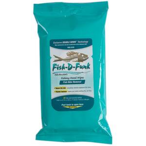 Fish-d-funk D-FUNK1003 Wipes Fish Stink Removal 30pouch