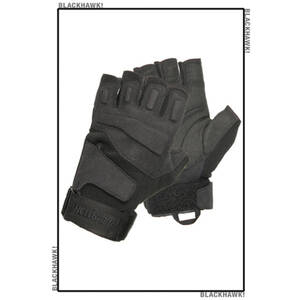 Blackhawk 8068LGBK S.o.l.a.g Half-finger Gloves Black Large