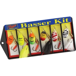 Mepps KHB3A Basser Kit - 2 And 3 Aglia Assortment
