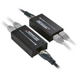 Monster 140305-00 Advanced Hdmi To Cat5 Extender 140ft 1080p Including
