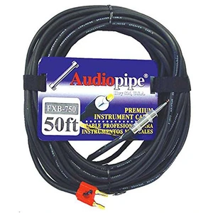 Audiopipe FXB750 Speaker Cord 50' 14 Plug To Banana Plug;