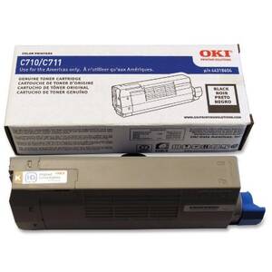 Original Okidata 44318604 Oki Black Toner For C711dn, C711dtn, C711n -