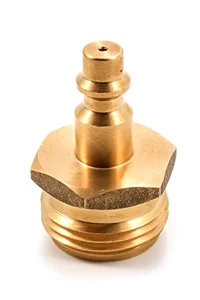Camco 36143 Blow Out Plug - Brass - Quick-connect Style