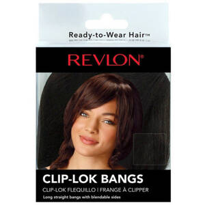 Bulk BI937 Revlon Dark Brown Clip-lok Bangs