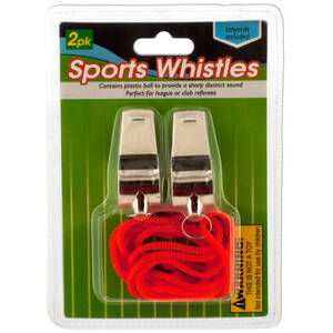 Bulk GH314 Sports Whistles With Lanyards