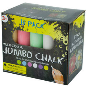 Bulk GR158 Multi-color Jumbo Chalk Set