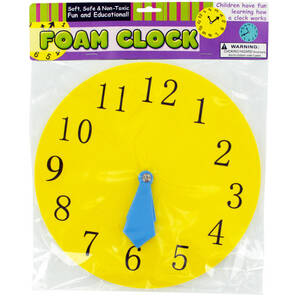 Bulk KL039 Educational Foam Clock