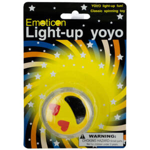Bulk KM211 Emoticon Light-up Yo-yo