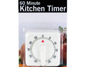 Bulk OL468 60 Minute Manual Dial Kitchen Timer