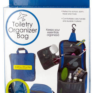 Bulk OL643 Water Resistant Travel Toiletry Organizer Bag