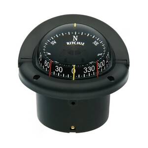 Ritchie HF-743 Hf-743 Helmsman Combidial Compass - Flush Mount - Black