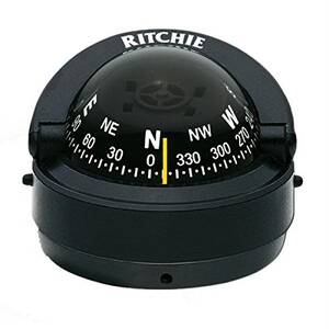 Ritchie S-53 S-53 Explorer Compass - Surface Mount - Black