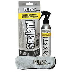 Flitz CS 02908 Ceramic Sealant Spray Bottle Wmicrofiber Polishing Clot