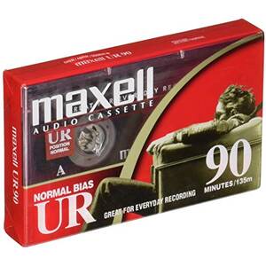 Maxell 108510 (r)  Normal-bias Cassette Tape (single)