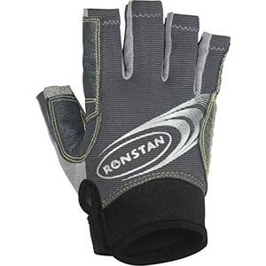 Ronstan CW54947 Sticky Race Gloves Wcut Fingers - Grey - X-small