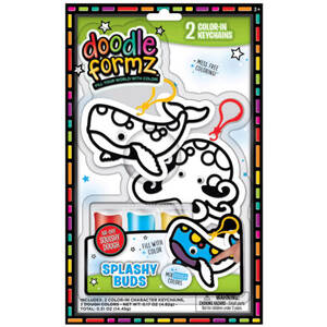 Bulk CA614 Doodleformz Do-it-yourself Sea Life Themed Art Kit With Key