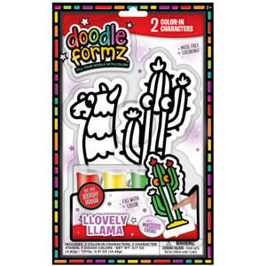Bulk CA618 Doodleformz Do-it-yourself Lovely Llama Themed Art Kit