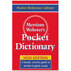 Advantus MER530 Dictionary,pocket