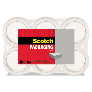 3m MMM 33506 Scotch Lightweight Shippingpackaging Tape - 54.60 Yd Leng