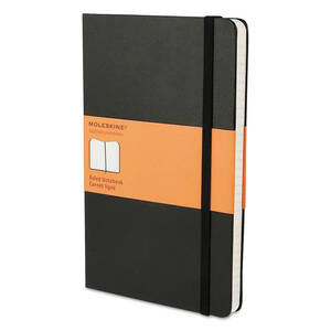 Hachette 9788883701122 Notebook,hard,ruled,lg,bk