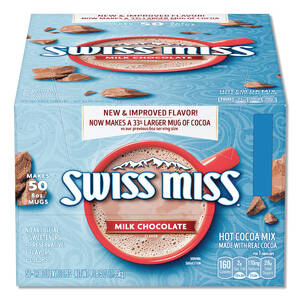 Conagra SWM HUN55584 Swiss Miss No Sugar Added Hot Cocoa Mix - Powder 