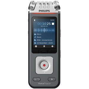 Philips DVT6110 Voicetracer Audio Recorder - 8 Gbmicrosd Supported - 2