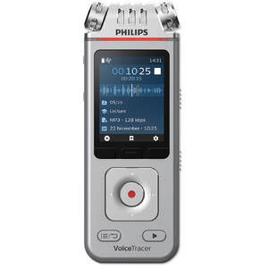 Philips DVT4110 Voicetracer Audio Recorder - 8 Gbmicrosd Supported - 2