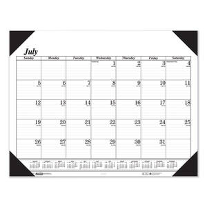 House 125-02 Calendar,acad. Deskpad,bk