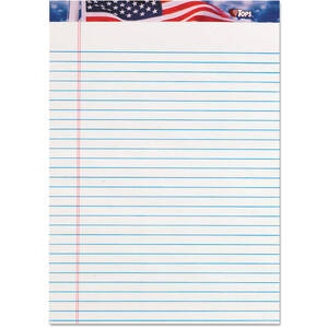 Tops TOP 75111 Tops American Pride Writing Tablets - 50 Sheets - Strip