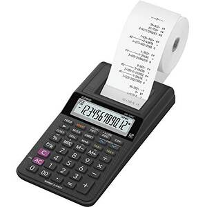 Casio HR-10RC Hr-10rc Printing Calculator - 2 Lps - Battery Powered, P