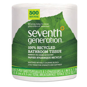 Seventh 137038 Tissue,bath,2ply,60rls,wh