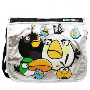 Bulk BJ212 Angry Birds Getting Rough Messenger Bag