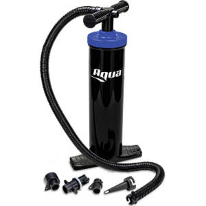 Aqua AQX18967 Heavy-duty, Dual-action Hand Pump With 4 Tipsfeatures:in