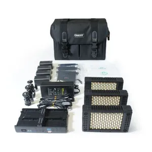 Cineroid CINE-LM200-3Kit Lm200 On-camera Led Light Kit (set Of 3)