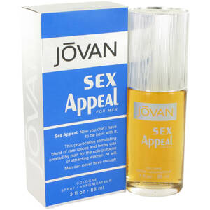 Jovan 403044 Sex Appeal By  Cologne Spray 3 Oz For Men Pack Of 4